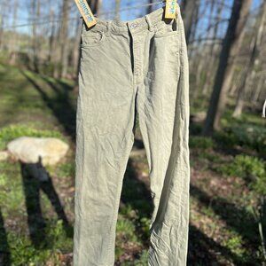 Zara Light Green High-Waisted Straight Leg Jeans | Size 0